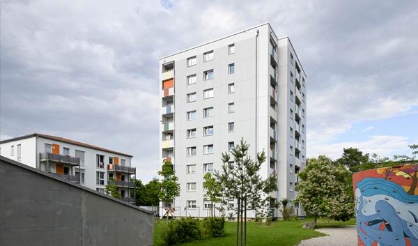 Laurum Ingenieure Sanierung 4 Punkthäuser München